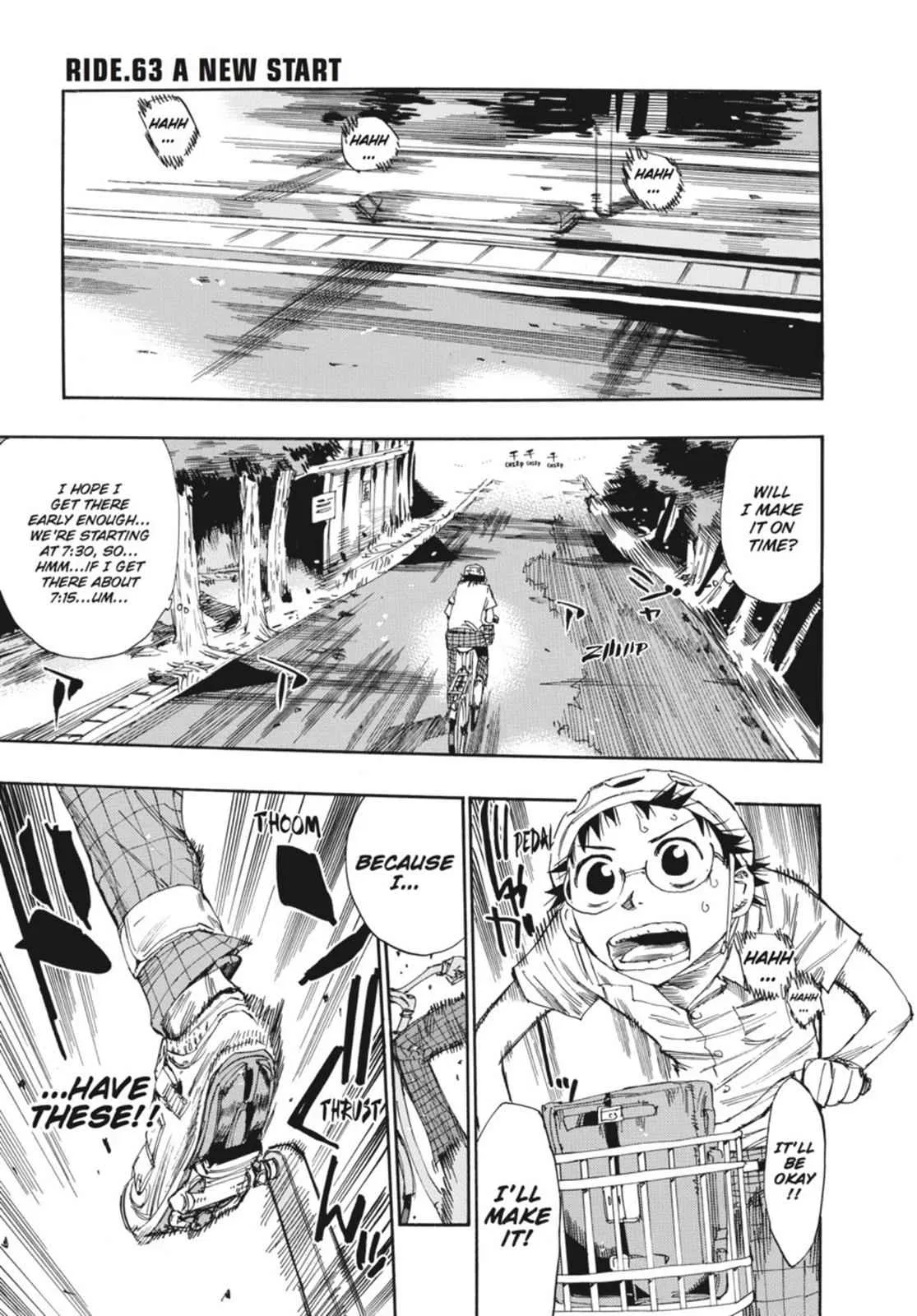 Yowamushi Pedal Chapter 63 – Page 1