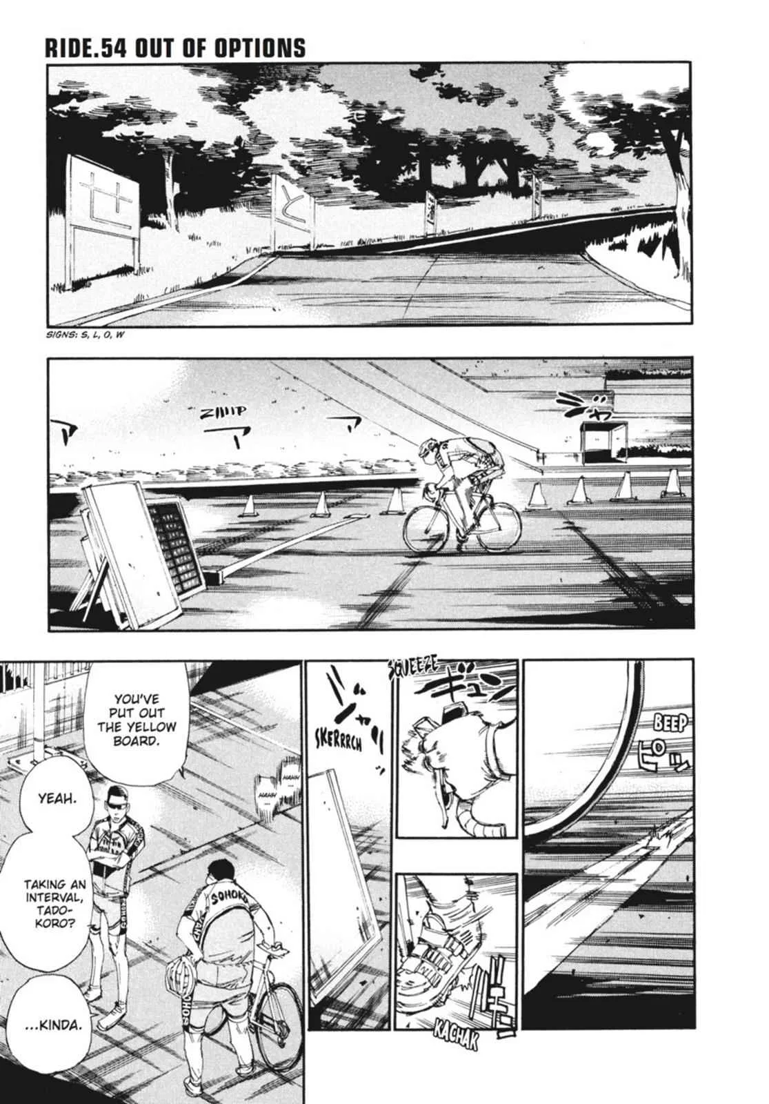 Yowamushi Pedal Chapter 54 – Page 1