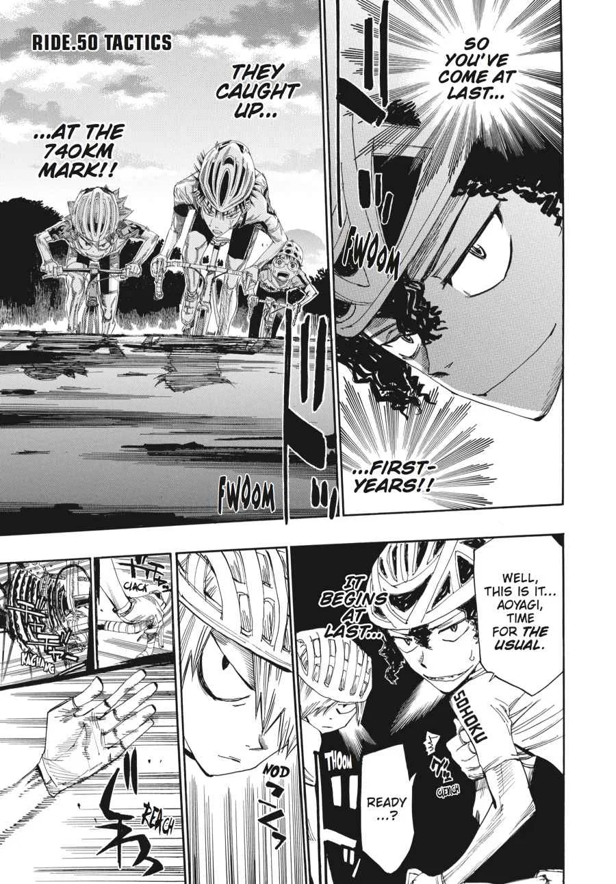 Yowamushi Pedal Chapter 50 – Page 1