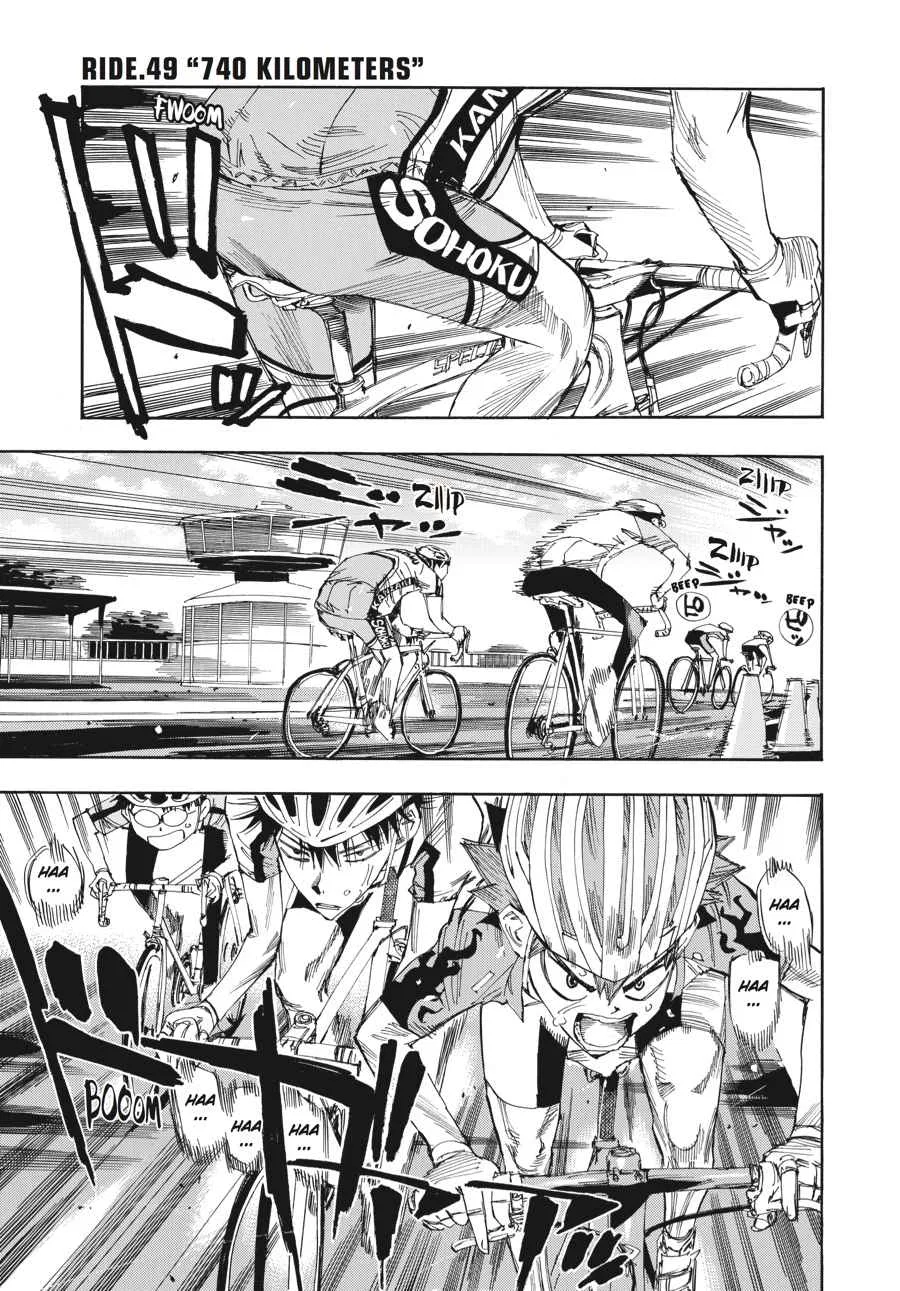 Yowamushi Pedal Chapter 49 – Page 1