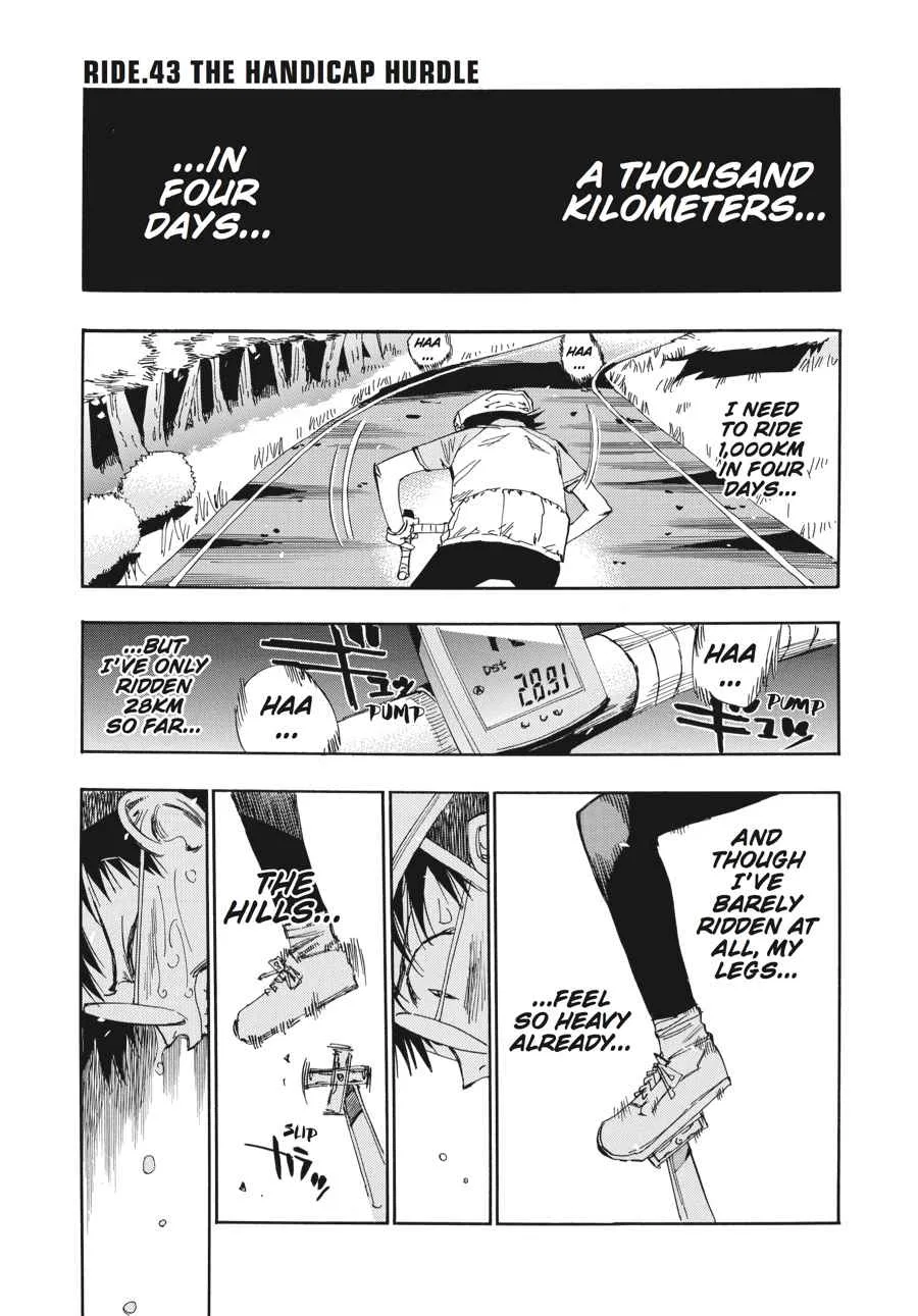 Yowamushi Pedal Chapter 43 – Page 1
