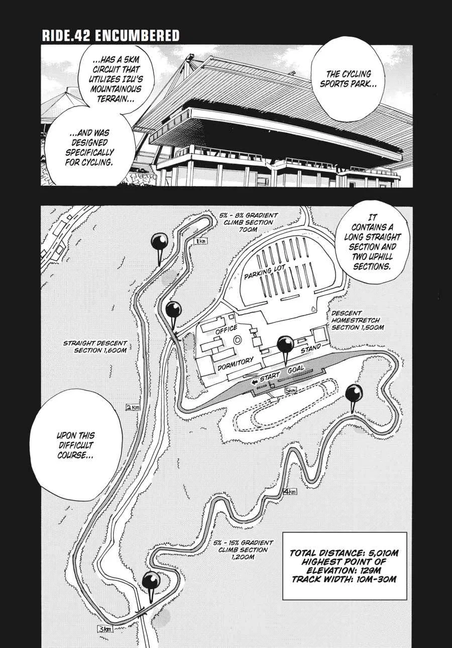 Yowamushi Pedal Chapter 42 – Page 1