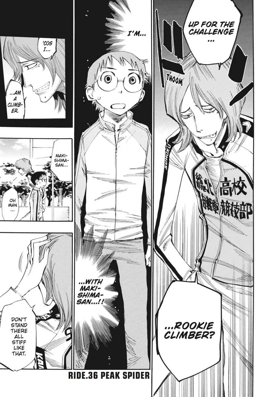 Yowamushi Pedal Chapter 36 – Page 1