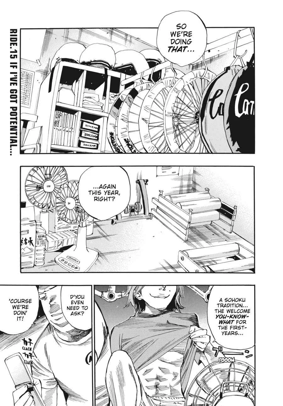 Yowamushi Pedal Chapter 15 – Page 1