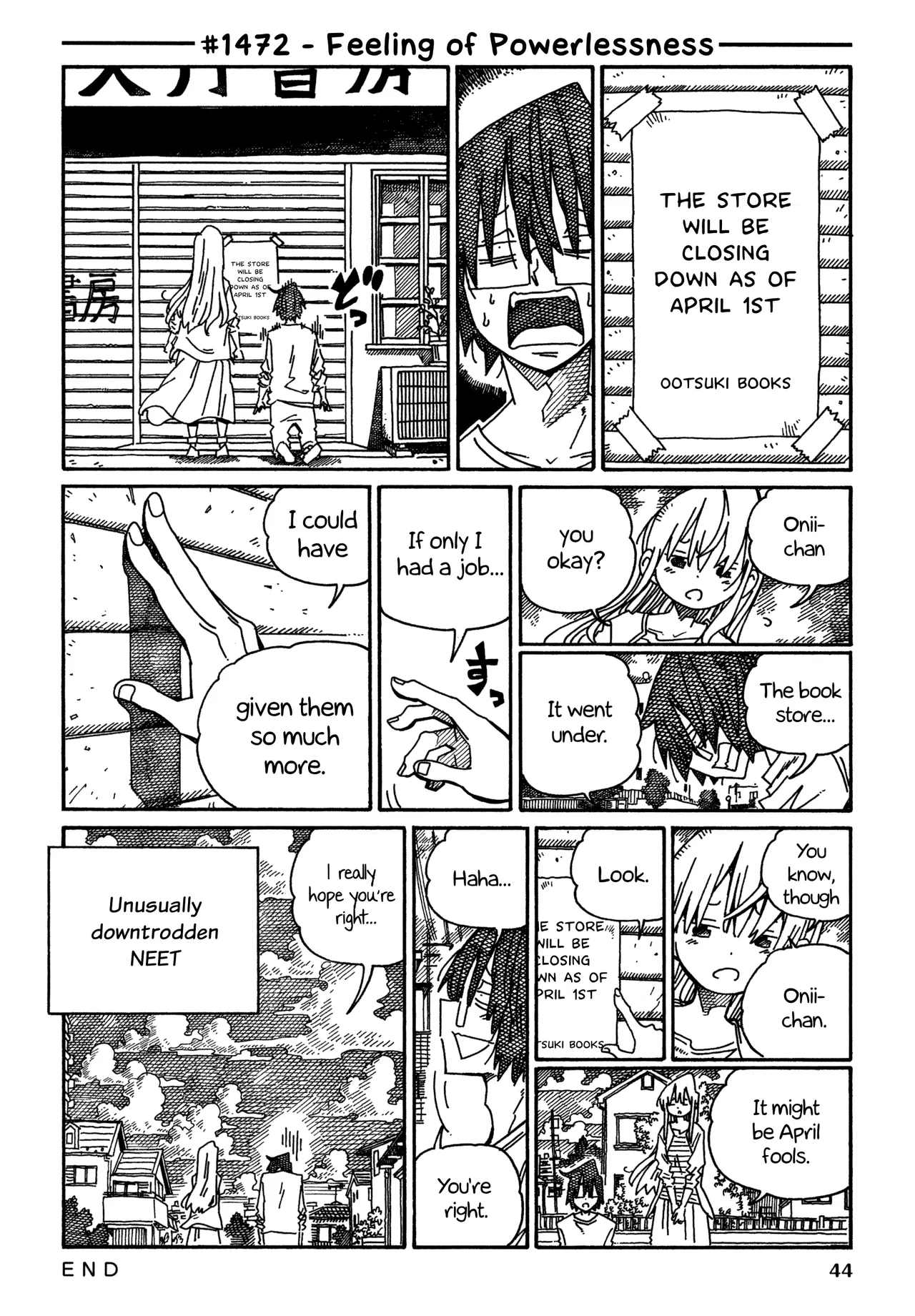 Hatarakanai Futari Chapter 1472 – Page 1