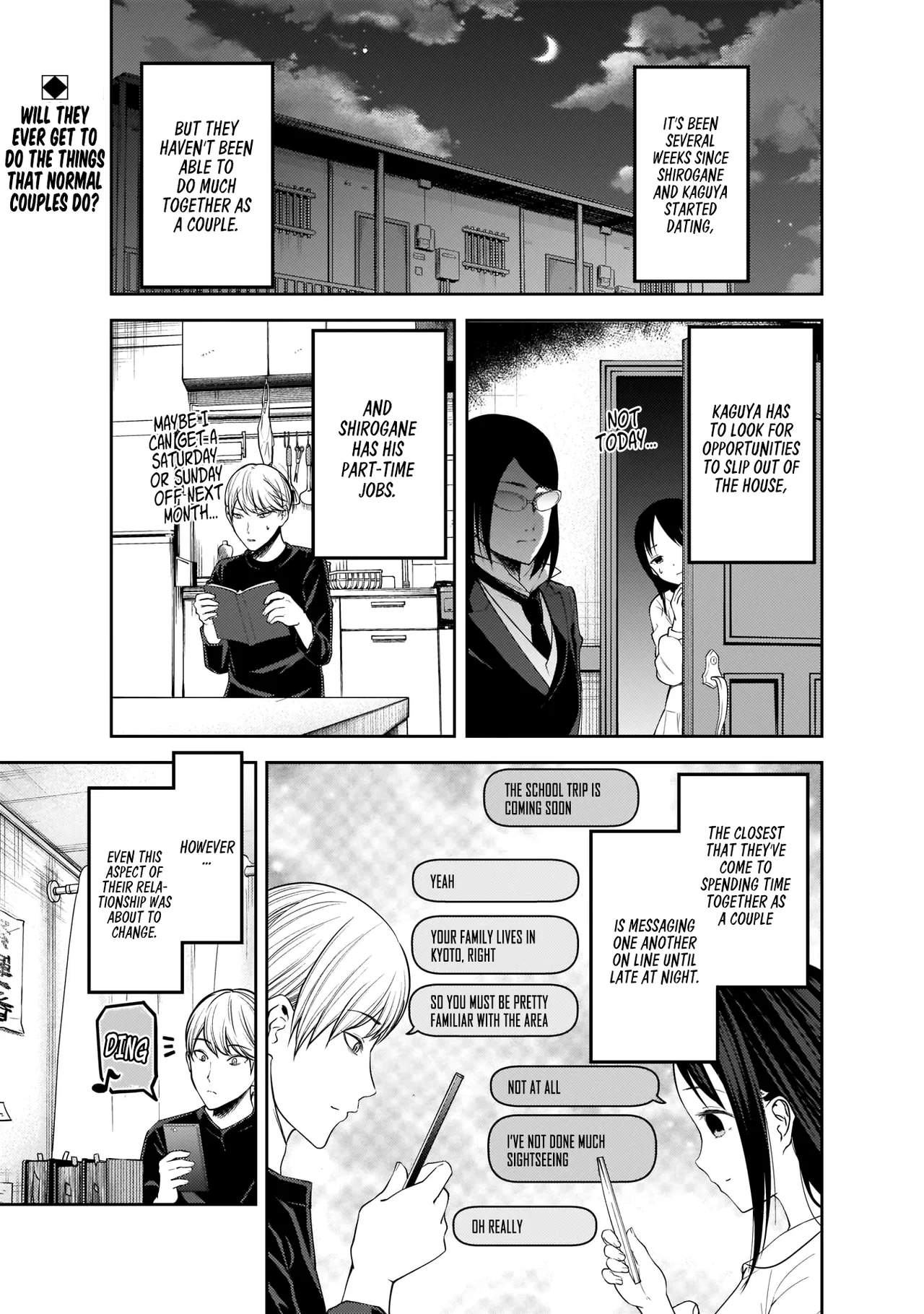 Kaguya-sama wa Kokurasetai: Tensai-tachi no Ren'ai Zunousen Chapter 170 – Page 1