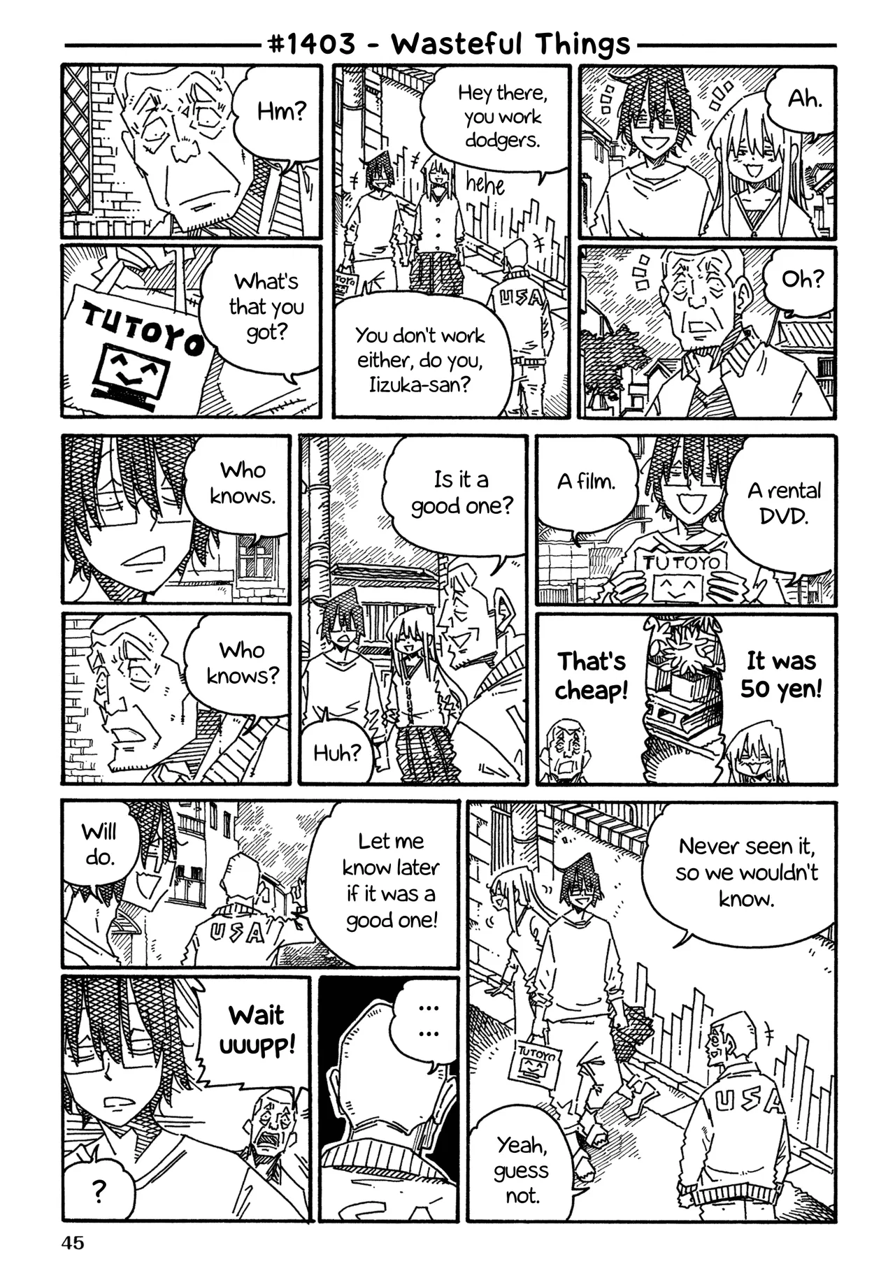 Hatarakanai Futari Chapter 1403 – Page 1