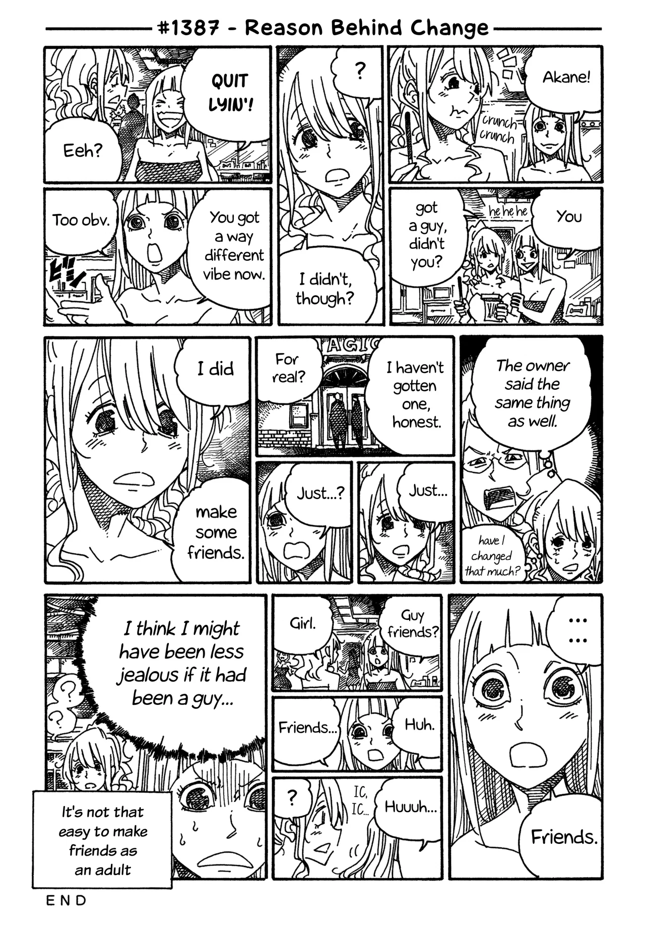 Hatarakanai Futari Chapter 1387 – Page 1
