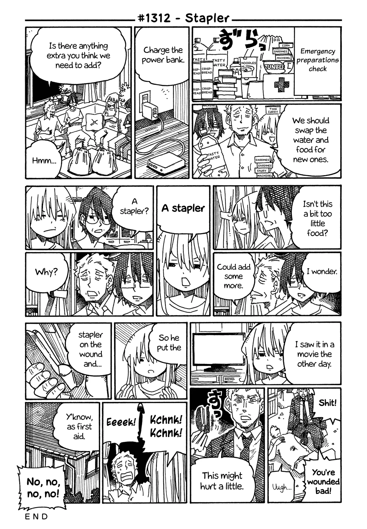 Hatarakanai Futari Chapter 1312 – Page 1