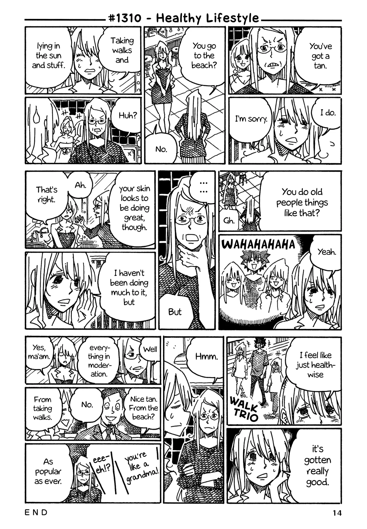 Hatarakanai Futari Chapter 1310 – Page 1