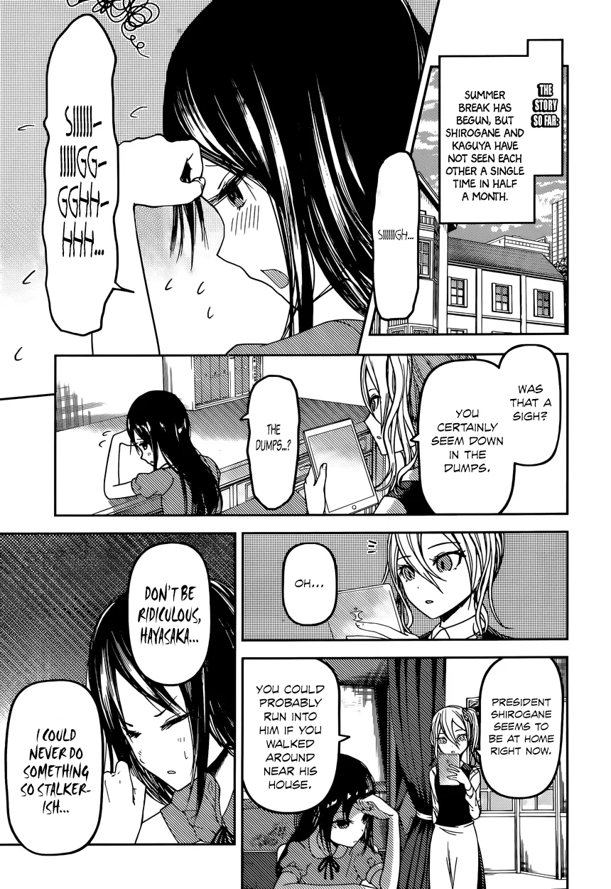 Kaguya-sama wa Kokurasetai: Tensai-tachi no Ren'ai Zunousen Chapter 42 – Page 1