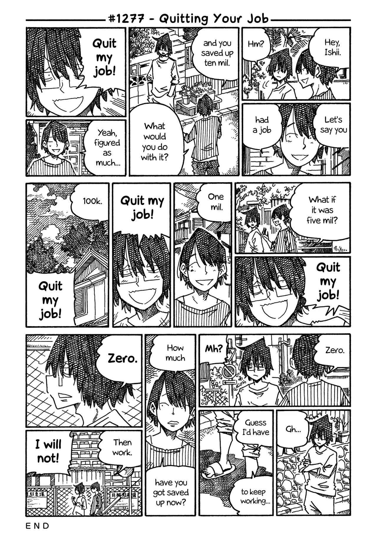 Hatarakanai Futari Chapter 1277 – Page 1