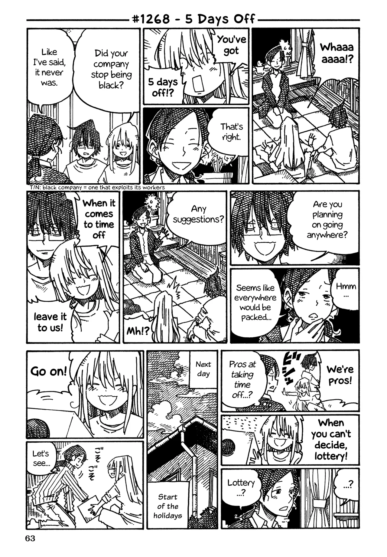 Hatarakanai Futari Chapter 1268 – Page 1