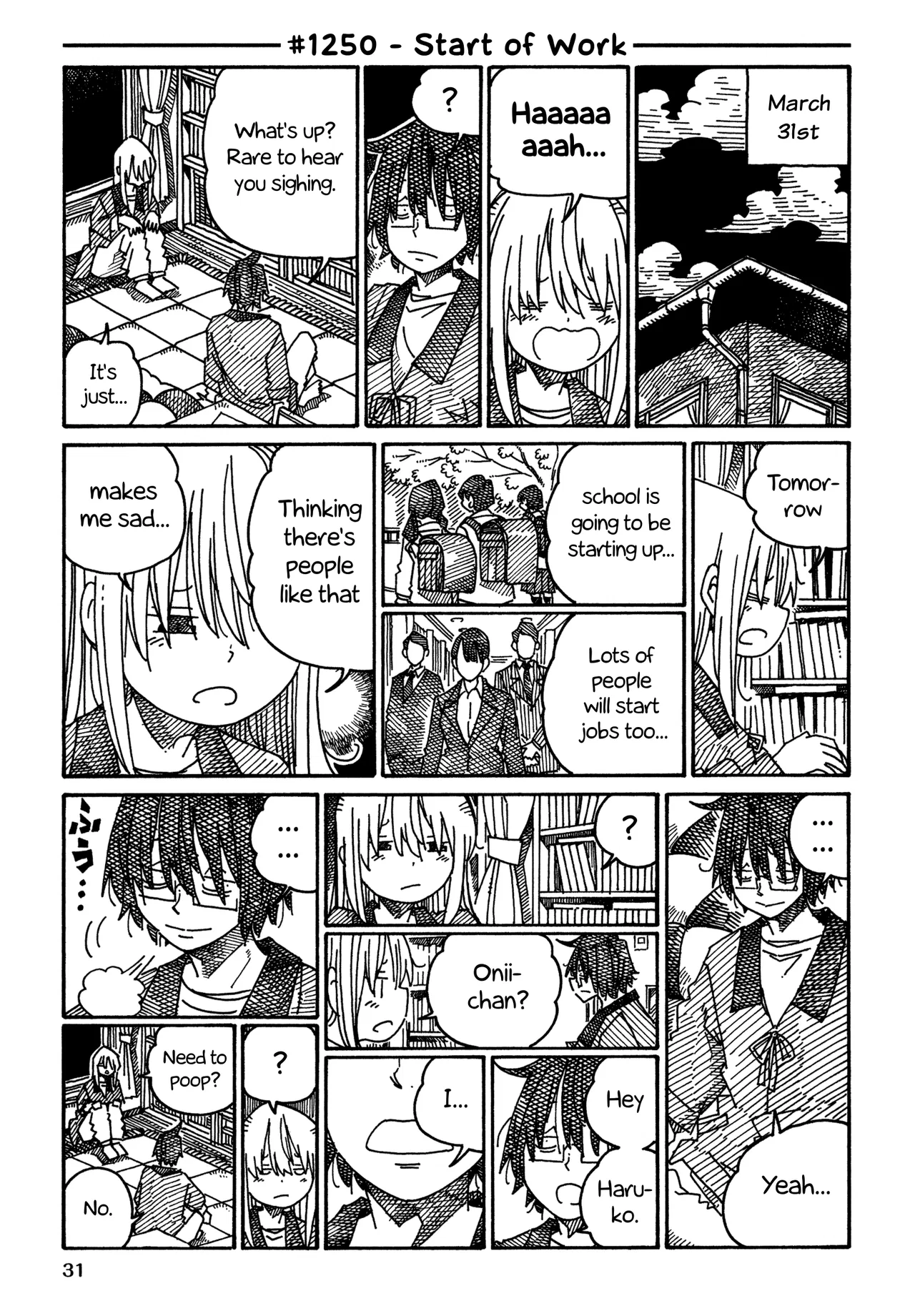 Hatarakanai Futari Chapter 1250 – Page 1