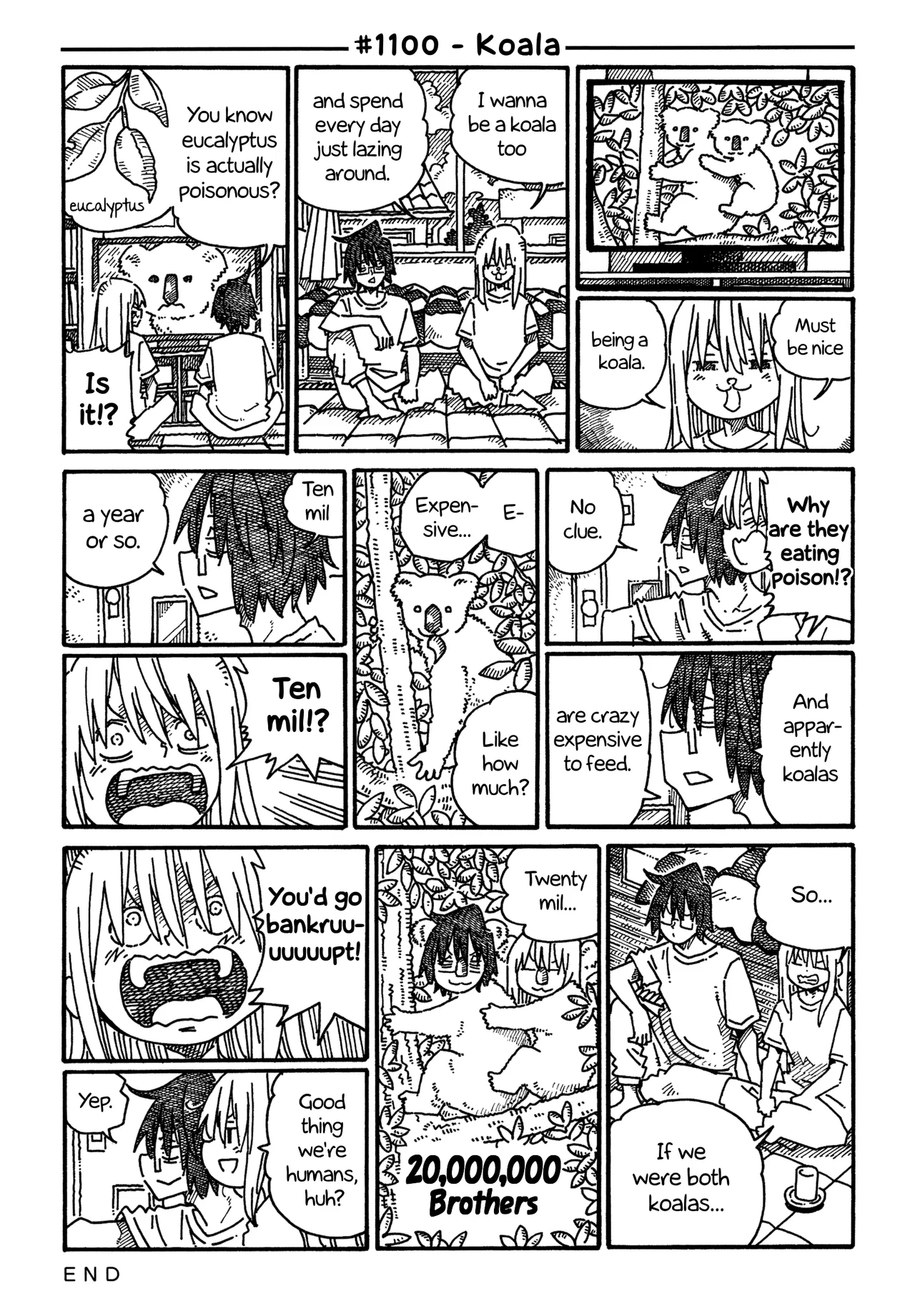 Hatarakanai Futari Chapter 1100 – Page 1