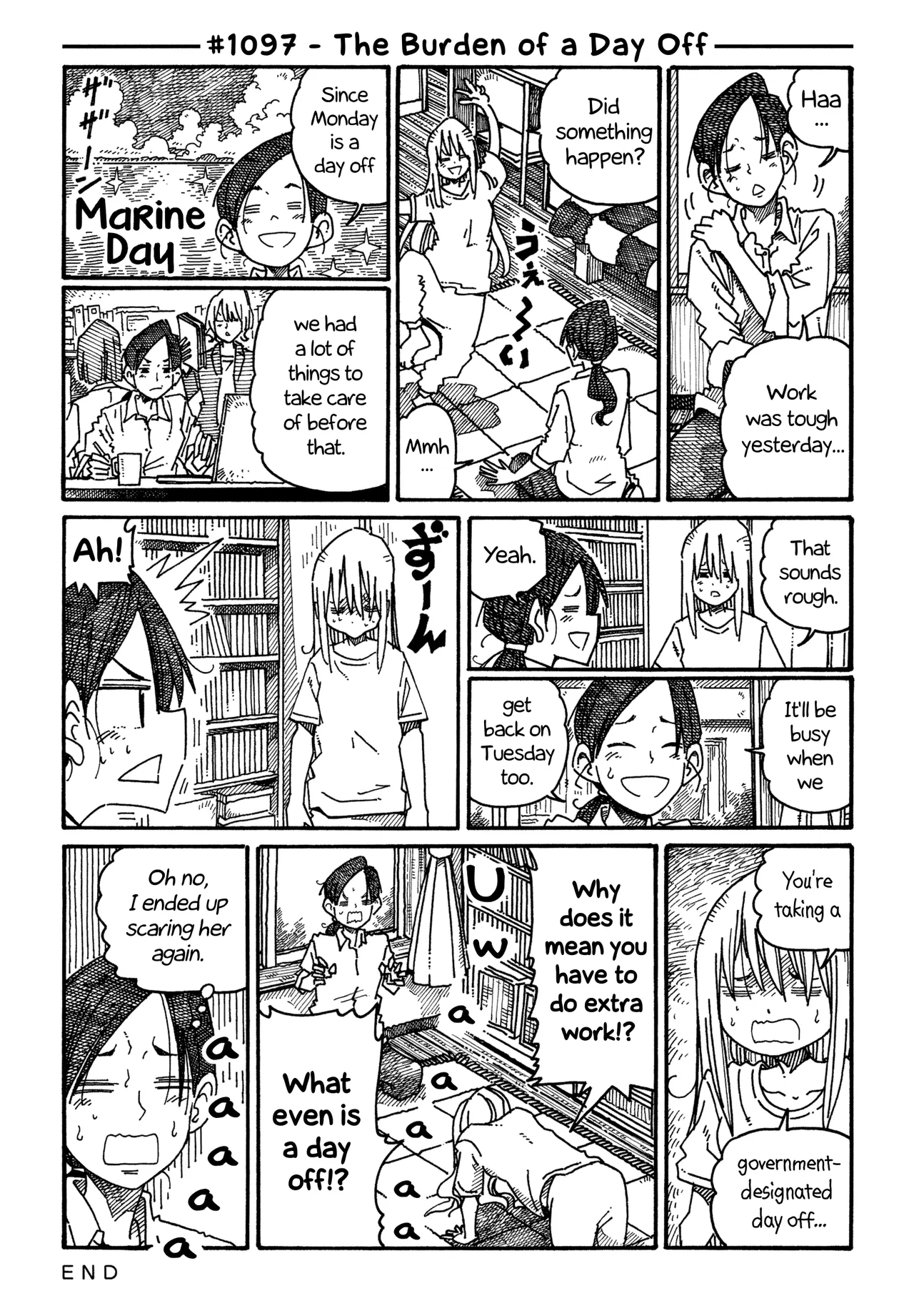 Hatarakanai Futari Chapter 1097 – Page 1