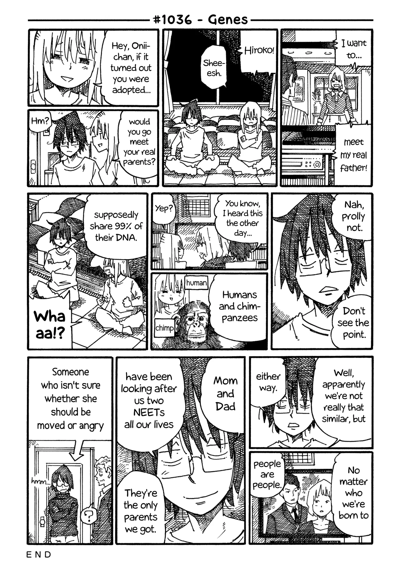 Hatarakanai Futari Chapter 1036 – Page 1