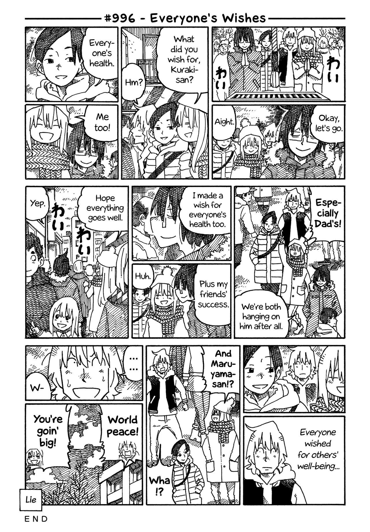 Hatarakanai Futari Chapter 996 – Page 1
