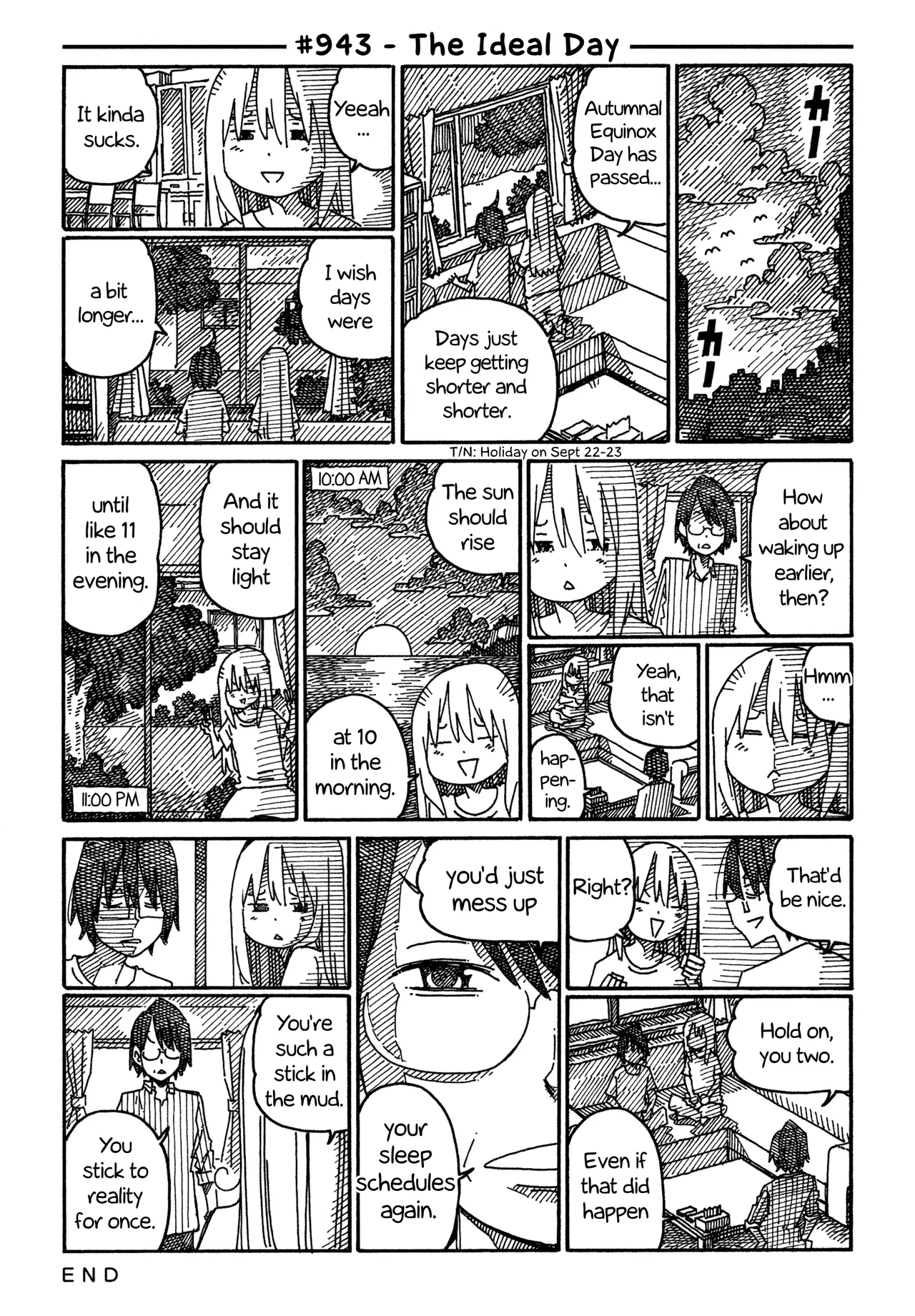 Hatarakanai Futari Chapter 943 – Page 1