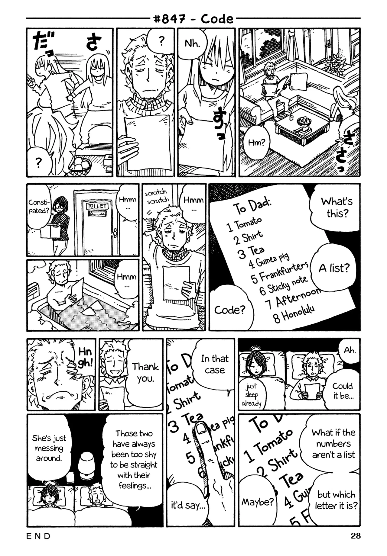 Hatarakanai Futari Chapter 847 – Page 1