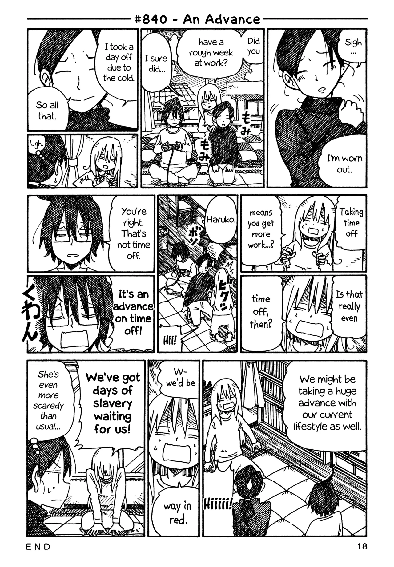 Hatarakanai Futari Chapter 840 – Page 1