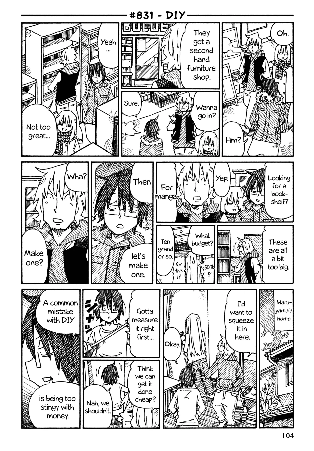 Hatarakanai Futari Chapter 831 – Page 1