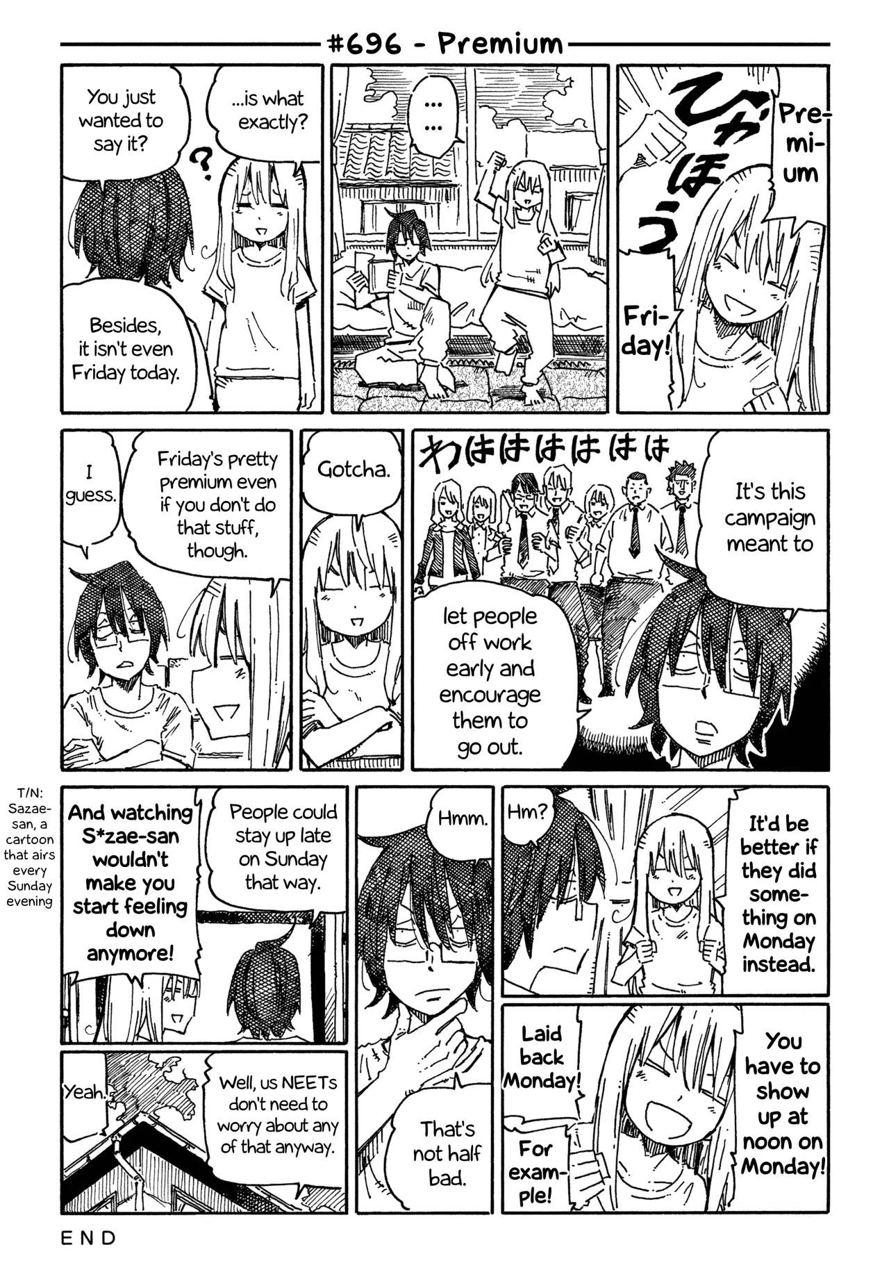 Hatarakanai Futari Chapter 696 – Page 1