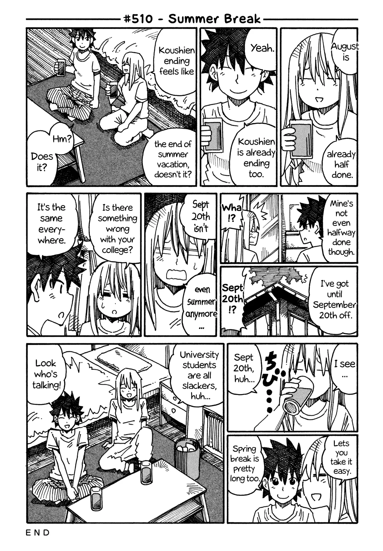 Hatarakanai Futari Chapter 510 – Page 1