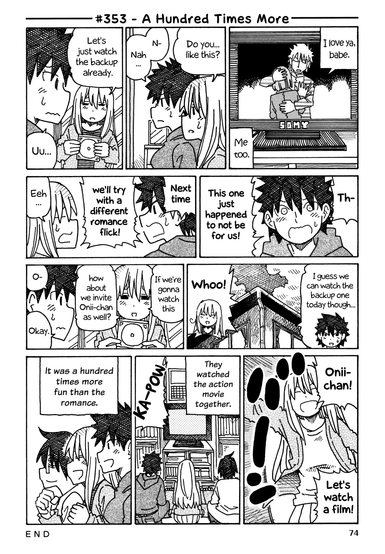 Hatarakanai Futari Chapter 353 – Page 1