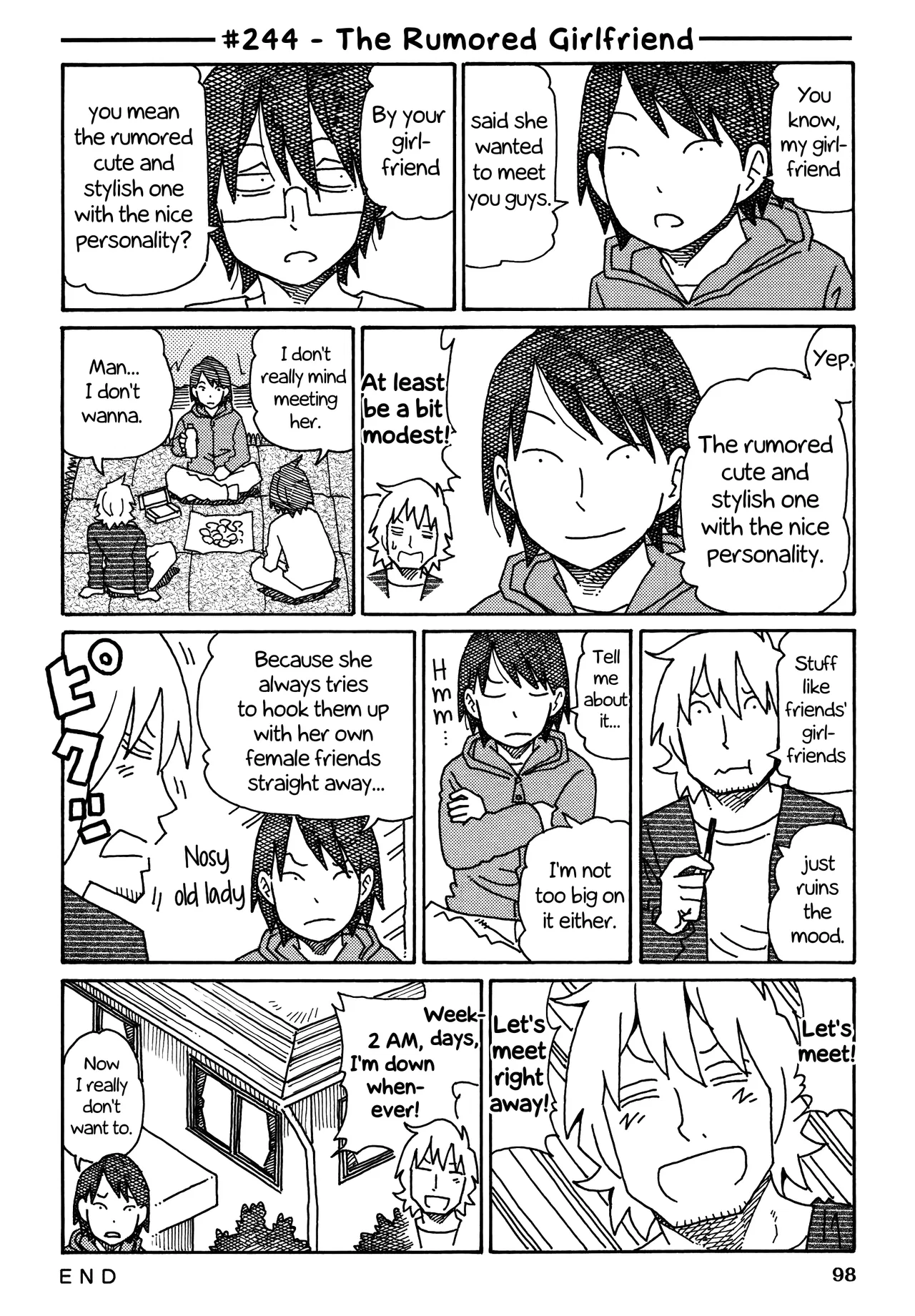 Hatarakanai Futari Chapter 244 – Page 1