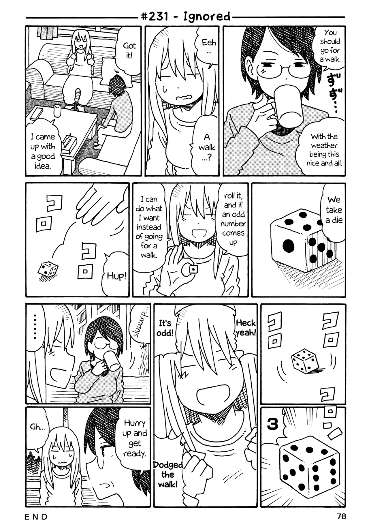 Hatarakanai Futari Chapter 231 – Page 1