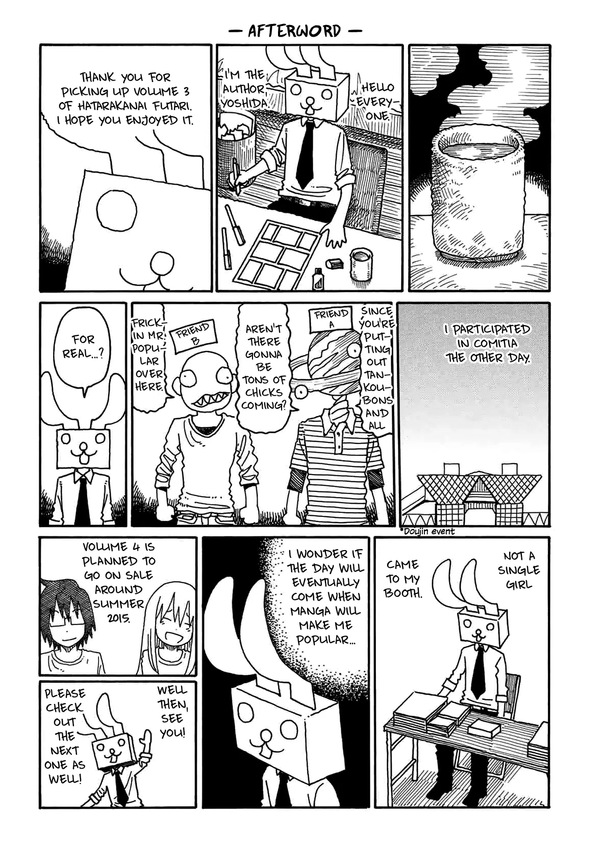 Hatarakanai Futari Chapter 132.8 – Page 1