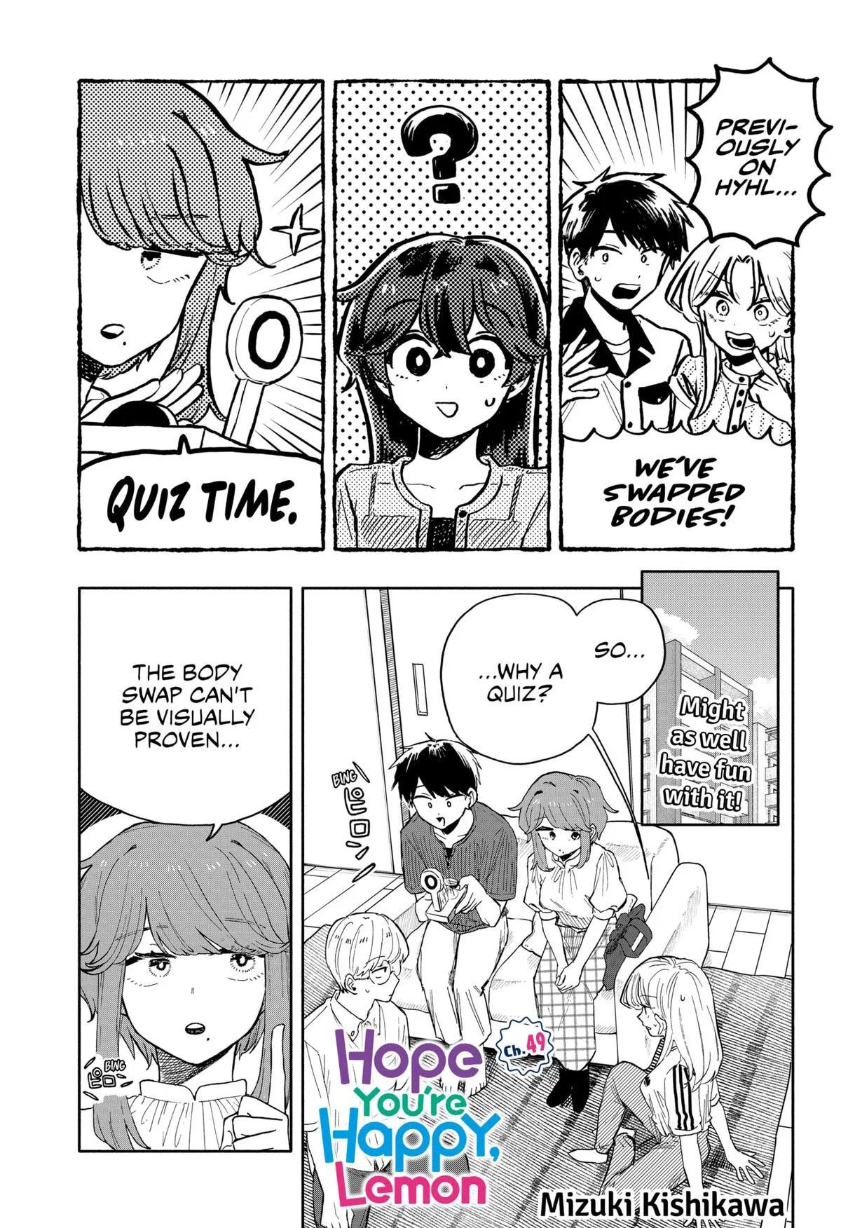 Kuso Onna ni Sachiare Chapter 49 – Page 1