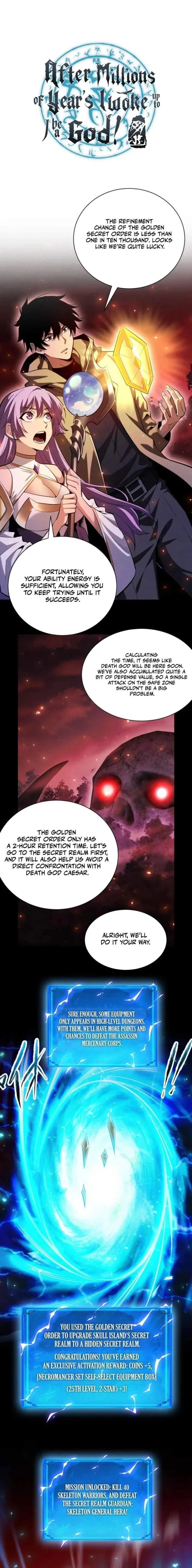 I Awoke as a God After Auto Battling For a Million Years Chapter 29 – Page 1