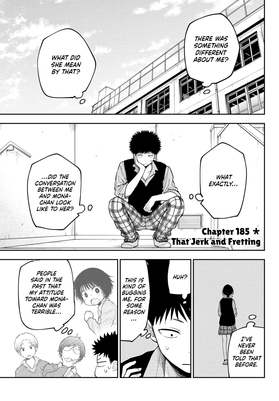 My Cuteness Isn’t Understood By Kuroiwa Medaka Chapter 185 – Page 1