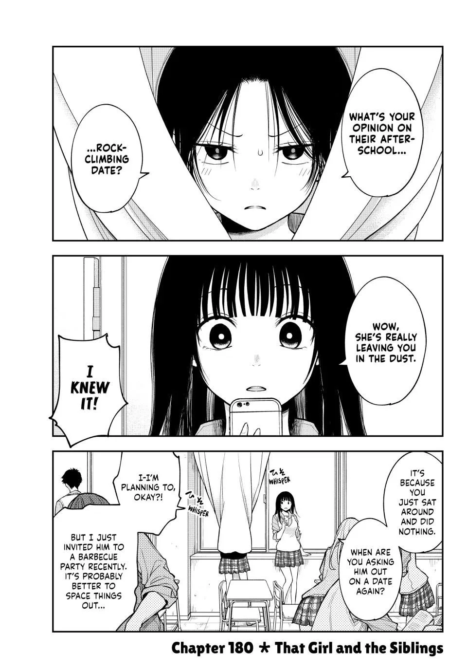 My Cuteness Isn’t Understood By Kuroiwa Medaka Chapter 180 – Page 1
