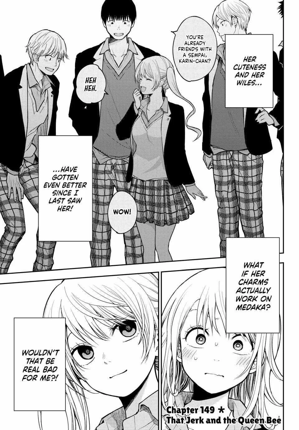 My Cuteness Isn’t Understood By Kuroiwa Medaka Chapter 149 – Page 1