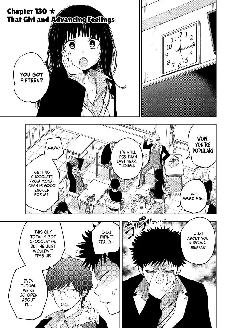 My Cuteness Isn’t Understood By Kuroiwa Medaka Chapter 130 – Page 1