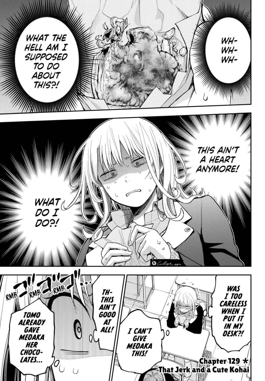 My Cuteness Isn’t Understood By Kuroiwa Medaka Chapter 129 – Page 1