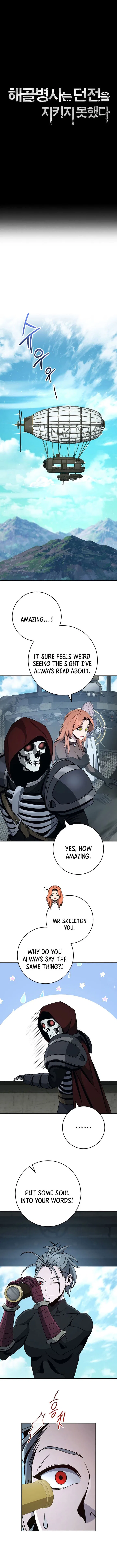 The Skeleton Soldier Failed to Defend the Dungeon Chapter 268 – Page 1