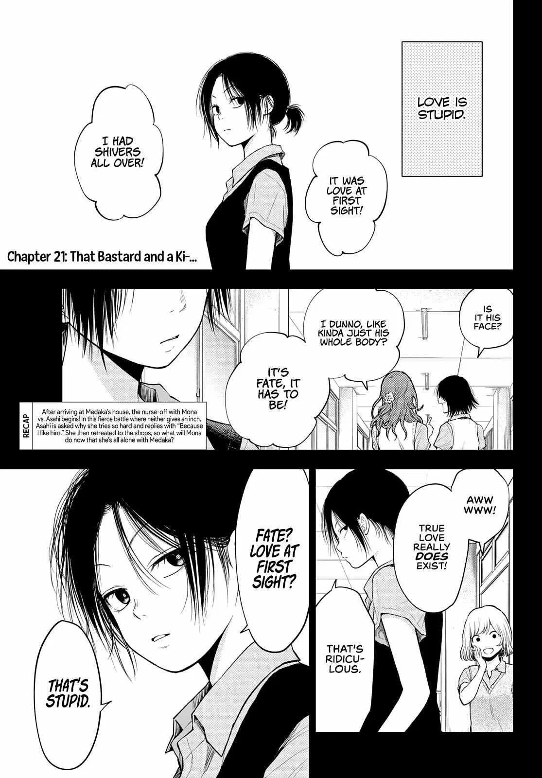 My Cuteness Isn’t Understood By Kuroiwa Medaka Chapter 21 – Page 1