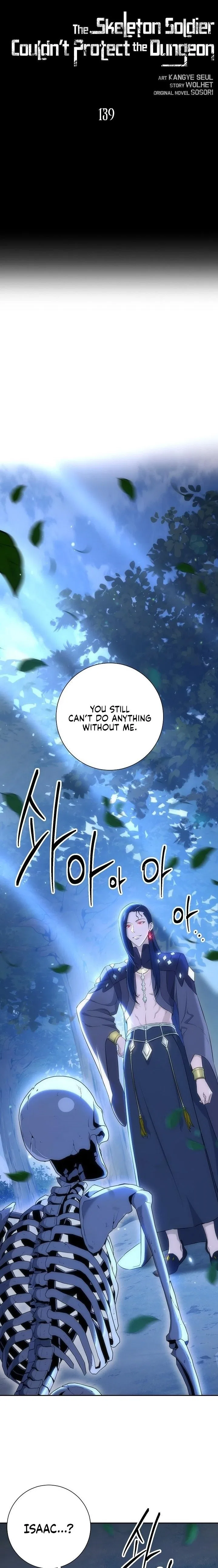 The Skeleton Soldier Failed to Defend the Dungeon Chapter 139 – Page 1