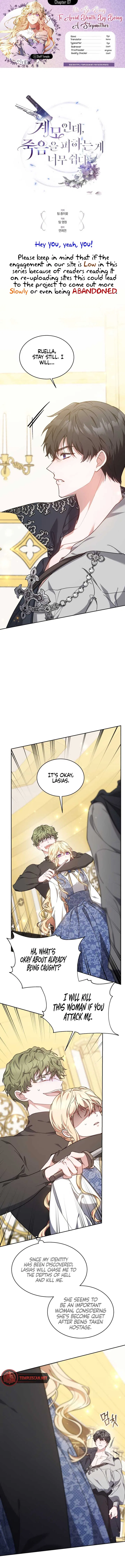 Living as the Villain’s Stepmother Chapter 7 – Page 1