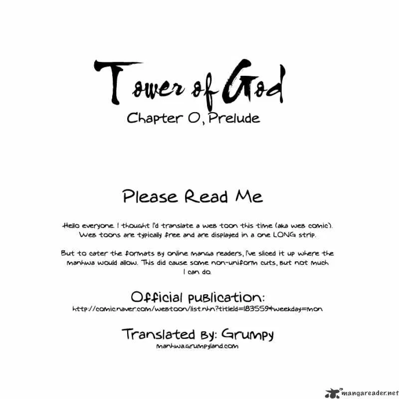 Tower of God Chapter 1 – Page 2
