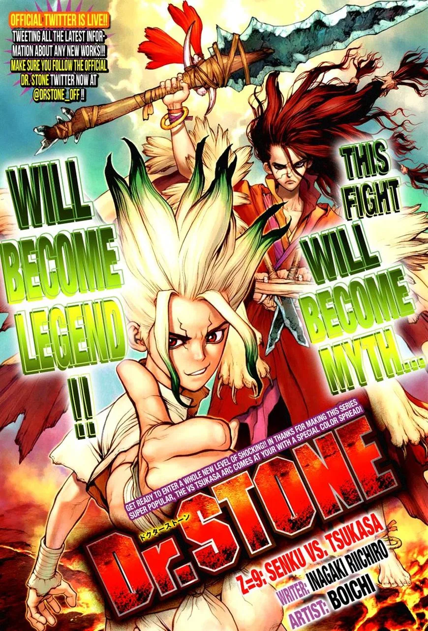 Dr. Stone manga Chapter 9 – Page 1