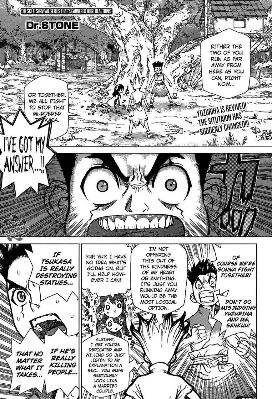 Dr. Stone manga Chapter 6 – Page 1
