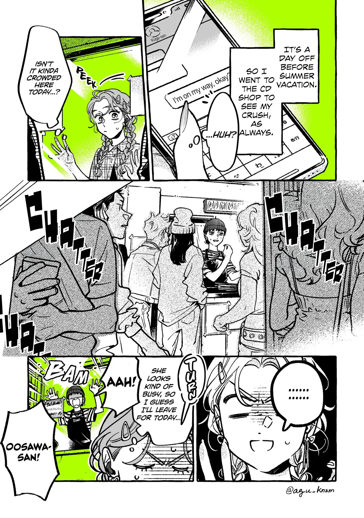 Ki ni Natteru Hito ga Otoko ja Nakatta Chapter 80 – Page 1