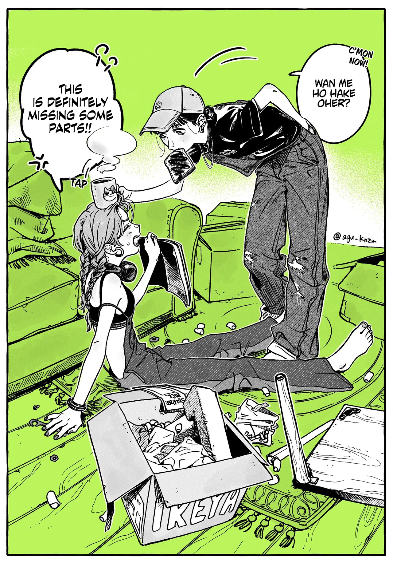 Ki ni Natteru Hito ga Otoko ja Nakatta Chapter 22.1 – Page 1