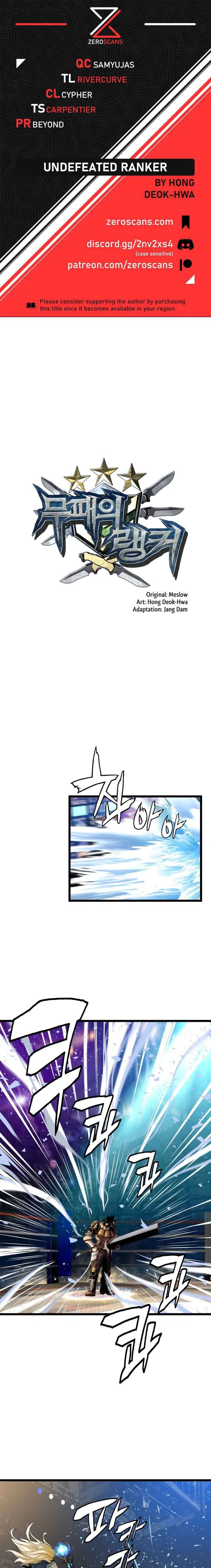 Undefeated Ranker Chapter 25 – Page 1