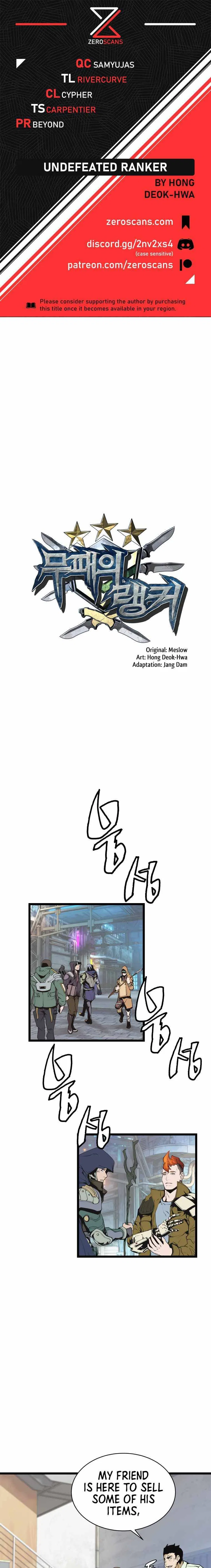 Undefeated Ranker Chapter 23 – Page 1
